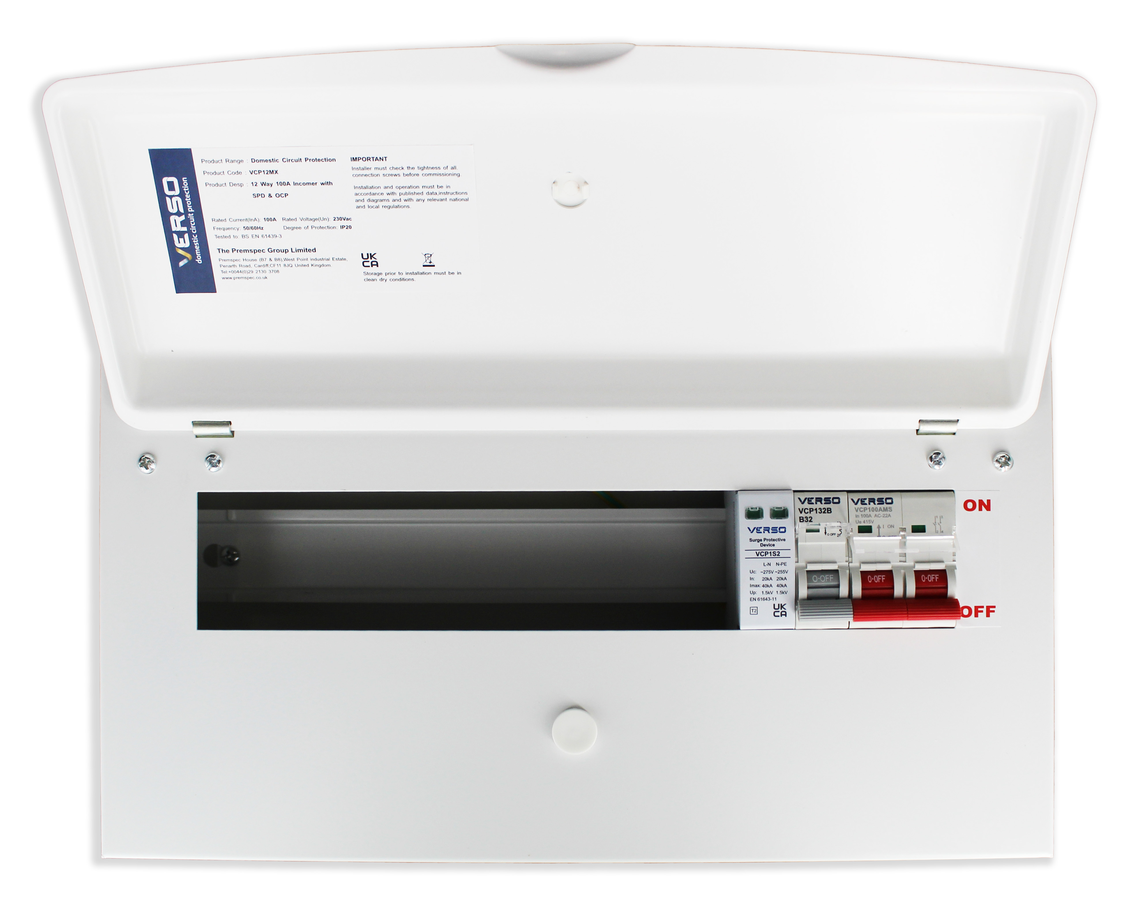 12 WAY CONSUMER UNIT